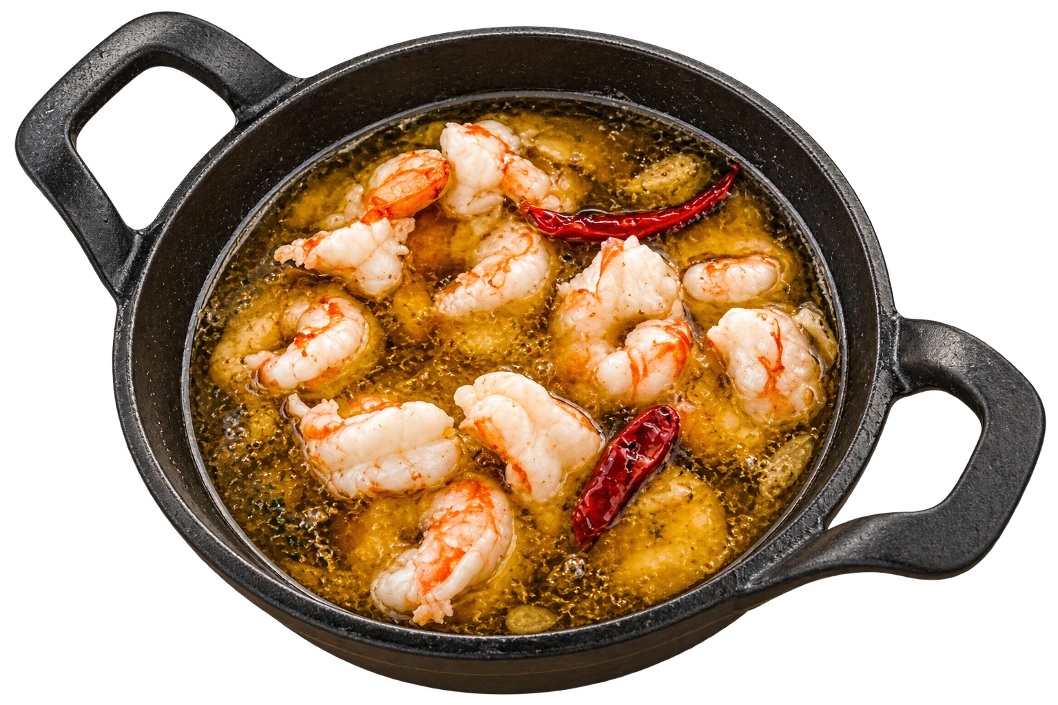 Garnelen mit Knoblauch